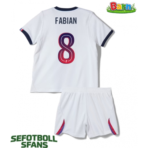 Paris Saint-Germain Fabian Ruiz #8 Bortaställ Barn 2026-27 Kortärmad (+ Korta byxor)